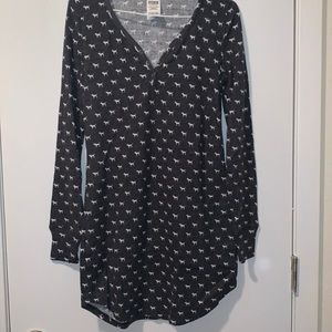 Pink sleep shirt size XS